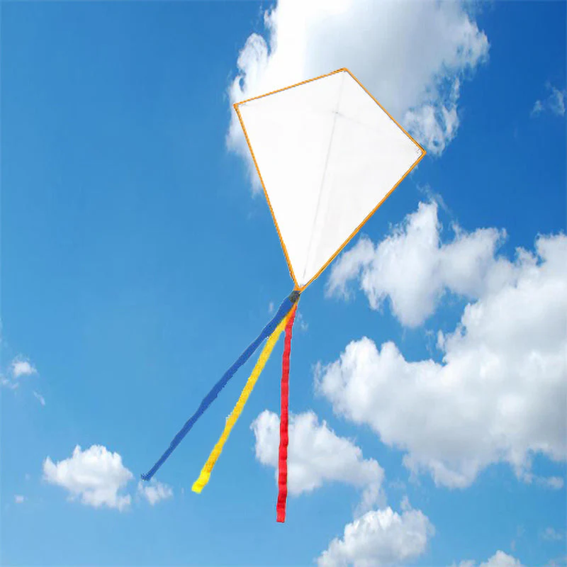 DIY Draw-it-yourself Diamond Kite