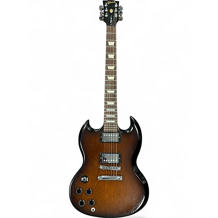 Used Gibson 1960S Tribute SG Tobacco Burst Solid Body Electric Guitar