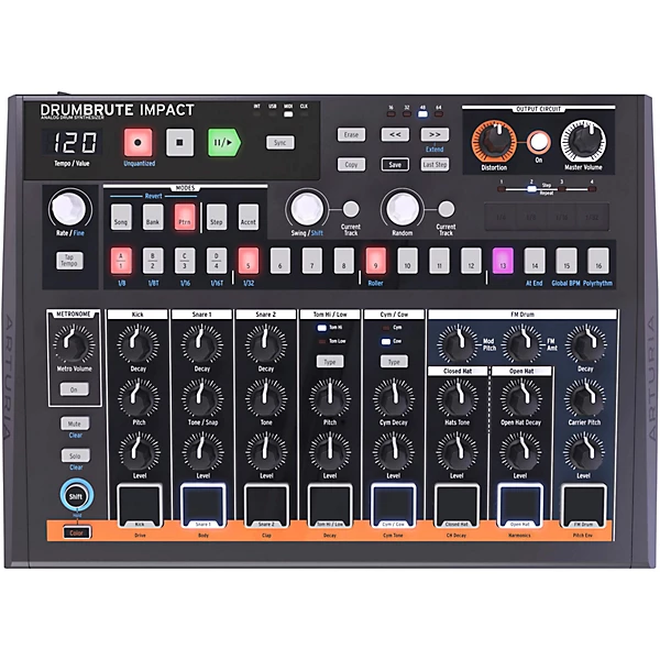 DrumBrute Impact Analog Drum Machine