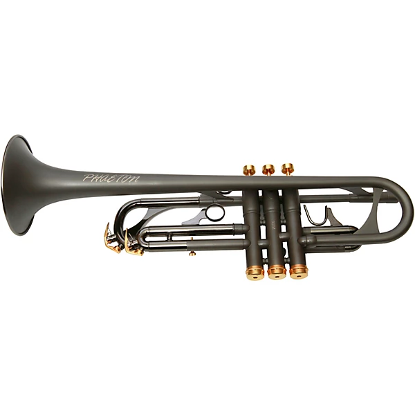 Professional Trumpet Matte Black Onyx