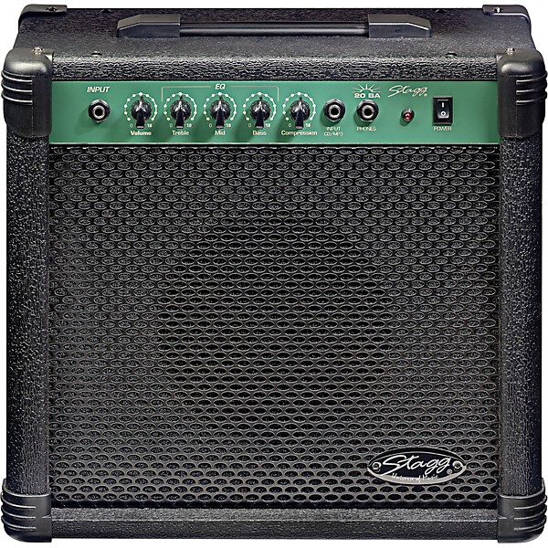 20 Watt 8 Bass Amplifier Black