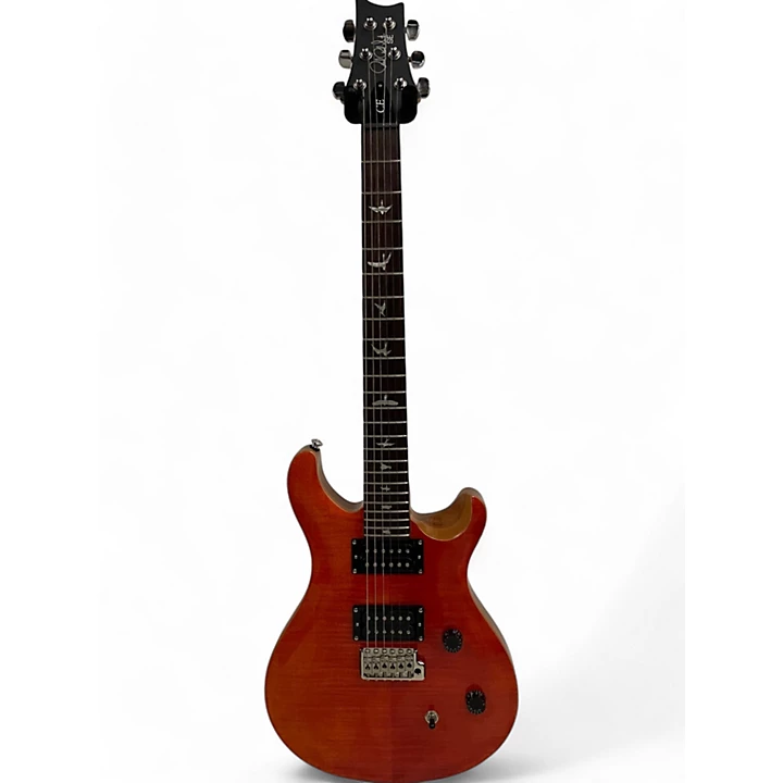 PRS Used PRS SE CE24 blood orange Solid Body Electric Guitar.gc