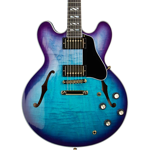 ES Supreme Semi Hollow Electric Guitar Blueberry Burst