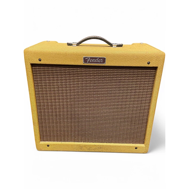Used Fender Blues Junior Tweed Tube Guitar Combo Amp