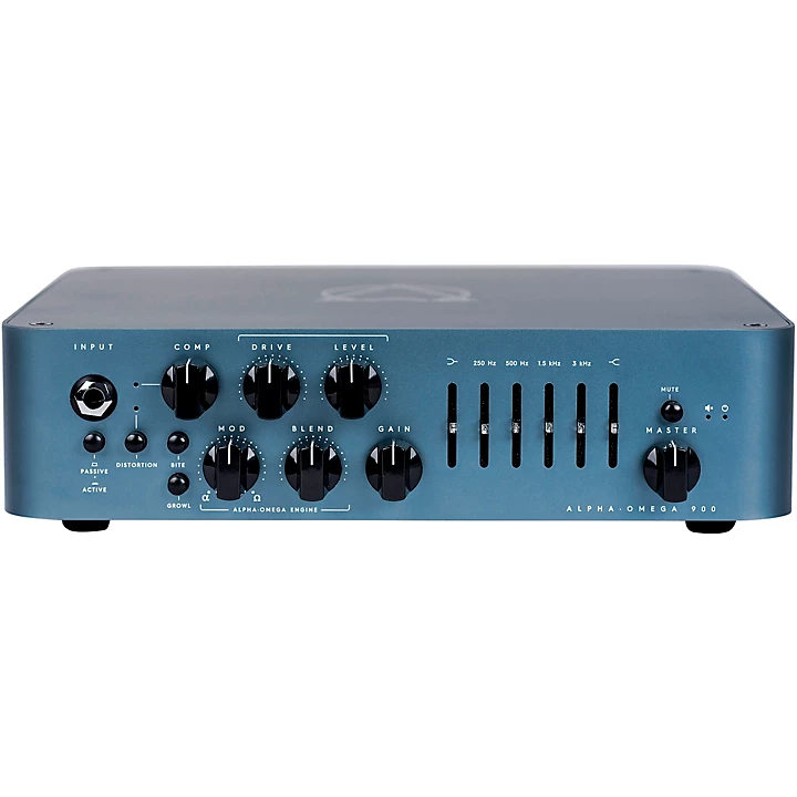 Darkglass Alpha Omega 900 900W Bass Amp Head Level 1 Blue L47614004001000.gc