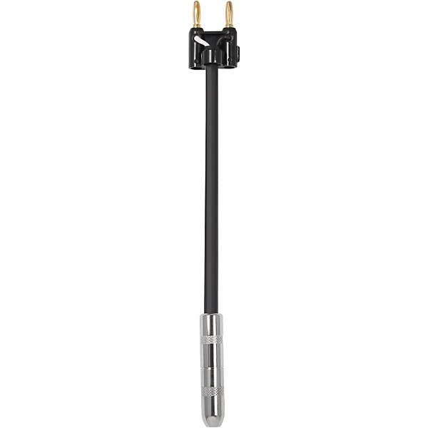 Essential Adapter Banana to 1 4 TS Female Black 6 in