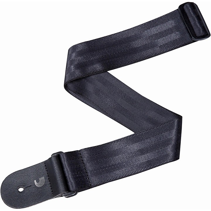 Seat Belt Guitar Strap 50 mm Black