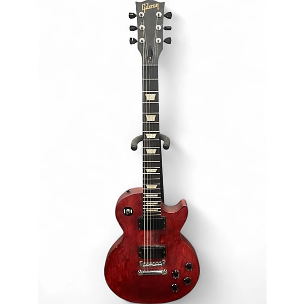 Gibson Used 2013 Gibson LPJ Worn Cherry Solid Body Electric Guitar.gc