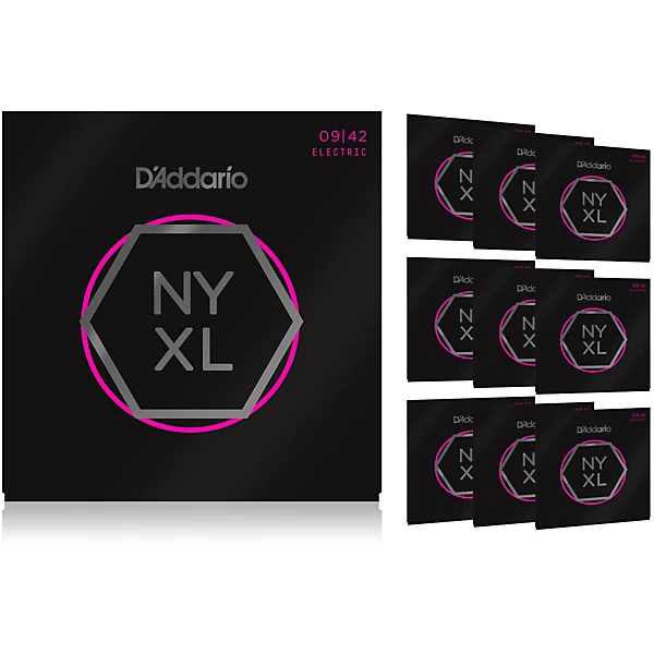 NYXL0942 Super Light 10 Pack Electric Guitar Strings