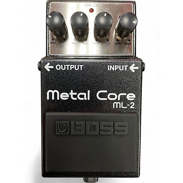 Used BOSS ML2 Metal Core Distortion Effect Pedal