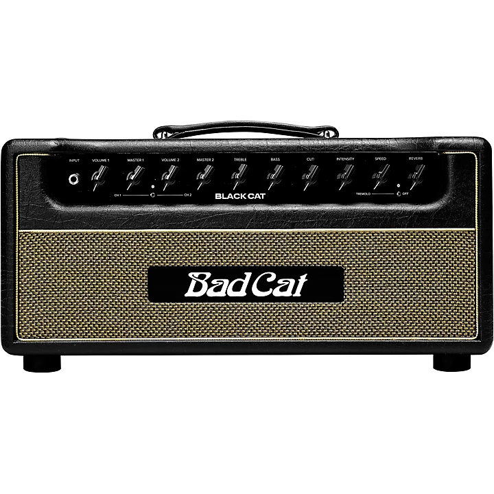 Bad Cat Black Cat 20W Tube Guitar Amp Head Level 1 Black L97279004001000.gc