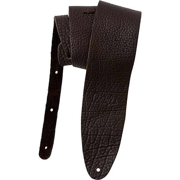 Signature Buffalo Reversible Guitar Strap Dark Brown 35 in