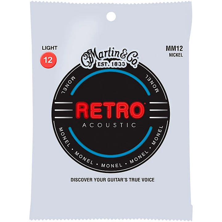MM12 Retro Light Acoustic Guitar Strings