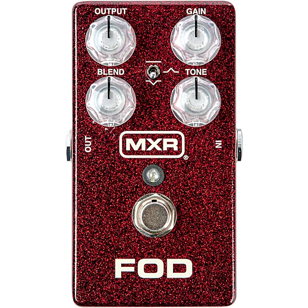MXR FOD Drive Level 1 Deep Red Sparkle L78908004001000.gc