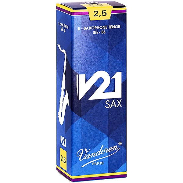V21 Tenor Saxophone Reeds Box of 5 25