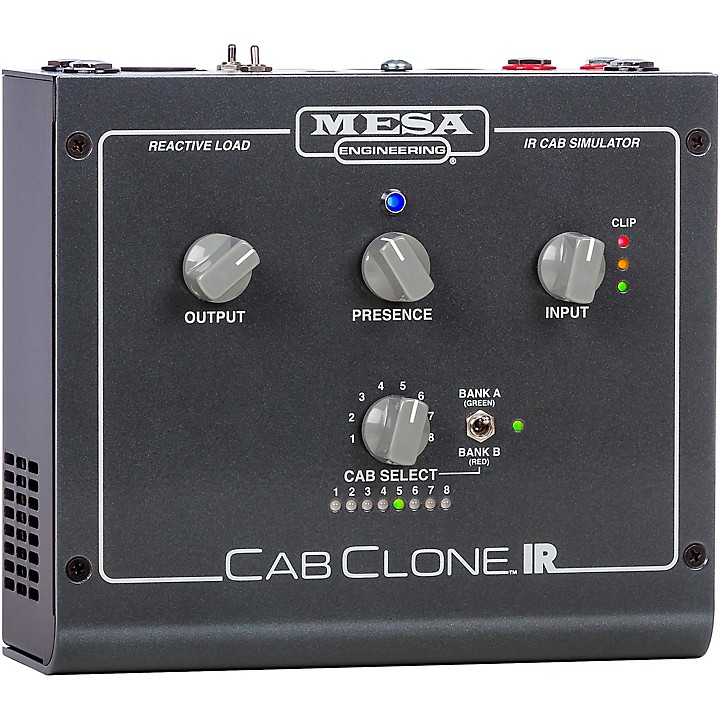 CabClone IR Cab Simulator Black 8 Ohm