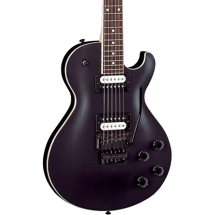 Thoroughbred X With Floyd Electric Guitar Black Satin