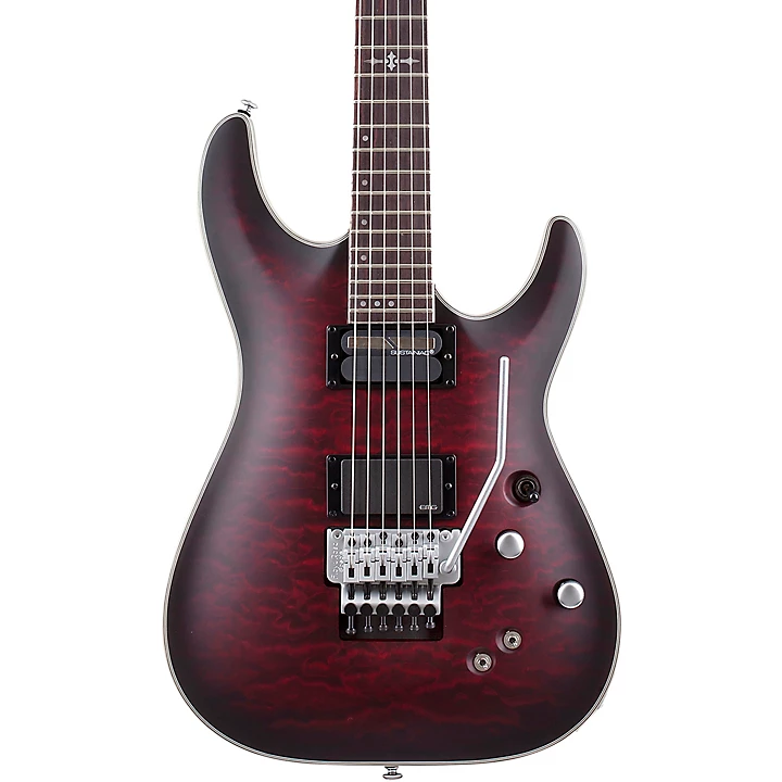 C 1 Platinum FR Sustaniac Satin Crimson Red Burst