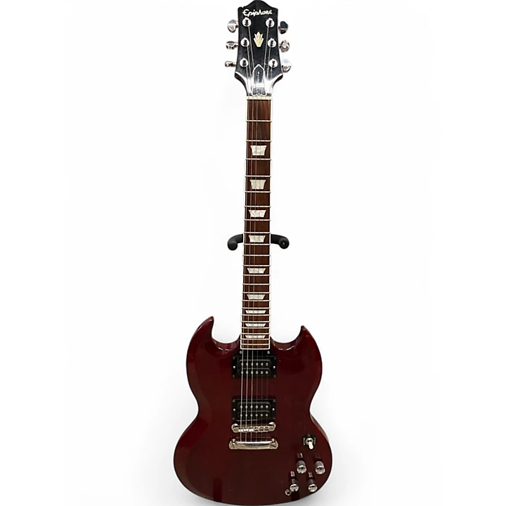 Used Epiphone SG ELITST RED Solid Body Electric Guitar