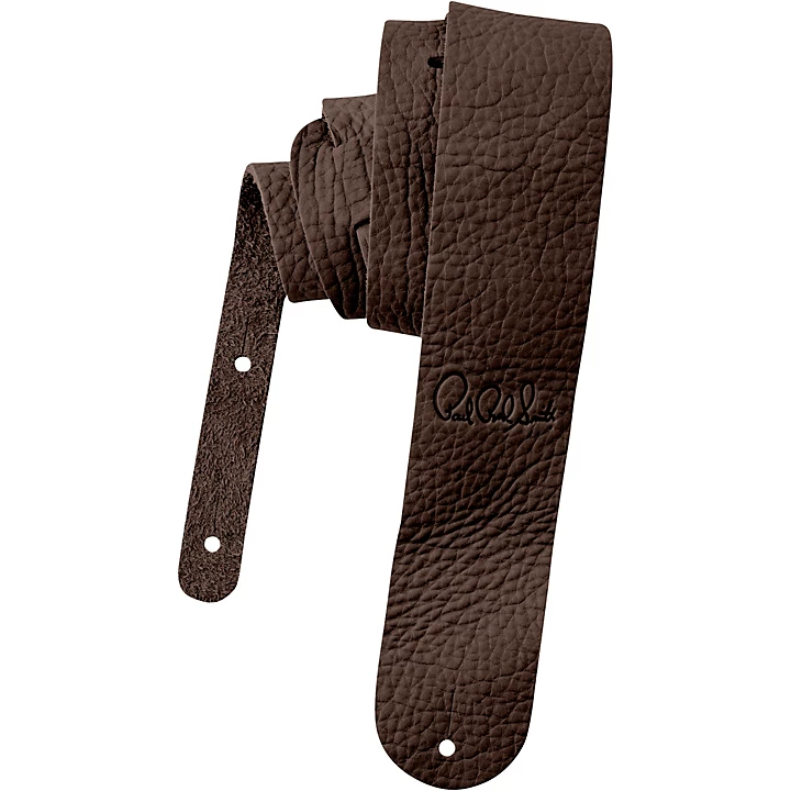 Signature Buffalo Reversible Guitar Strap Dark Brown 25 in