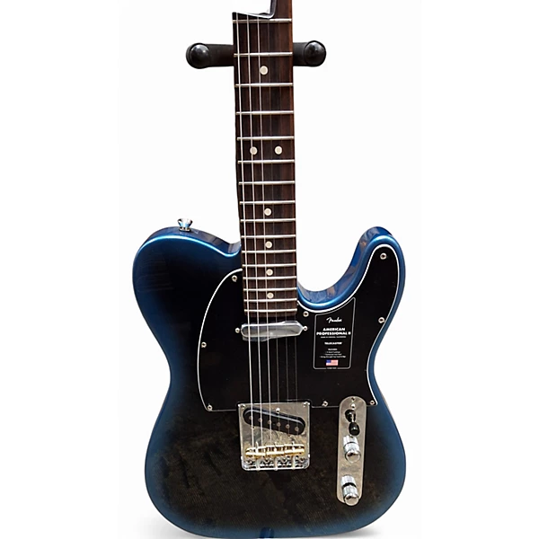 Used Fender American Performer Telecaster 2 Blue Solid Body Electric Guitar