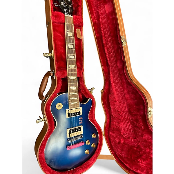 Gibson Used Gibson Les Paul Classic Blue Solid Body Electric Guitar