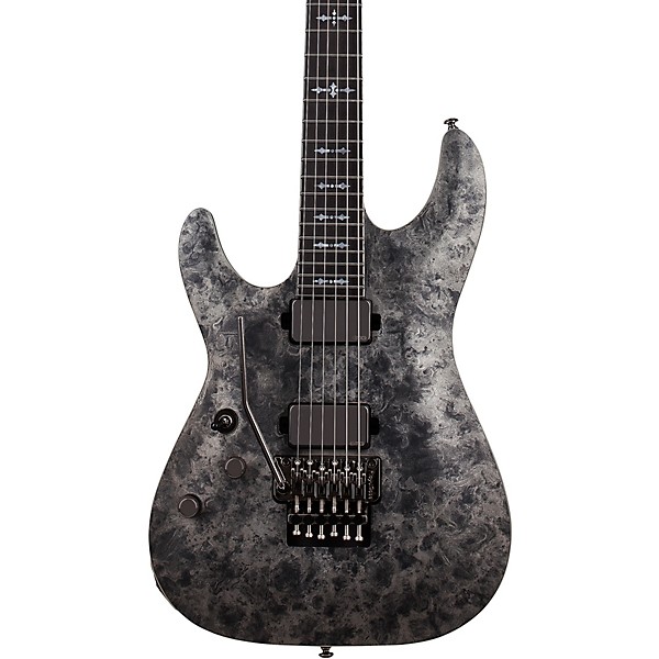 Schecter Guitar Research Ernie C C 1 Left Handed Electric Guitar Black Reign