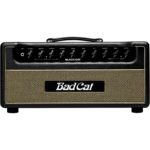 Bad Cat Black Cat 20W Tube Guitar Amp Head Level 1 Black L97279004001000.gc