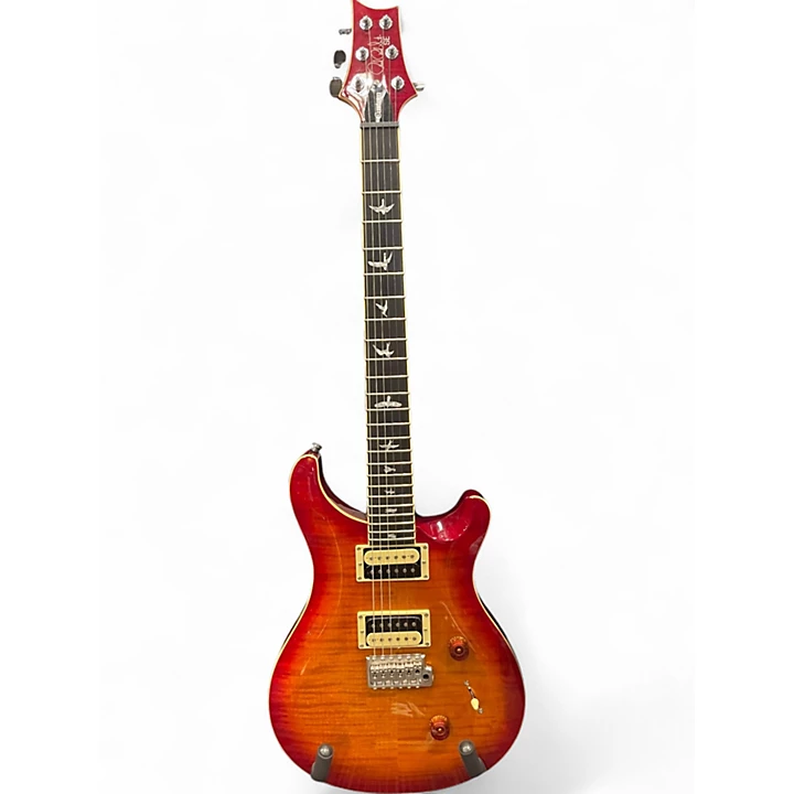 Used PRS SE Custom 24 Sunburst Solid Body Electric Guitar