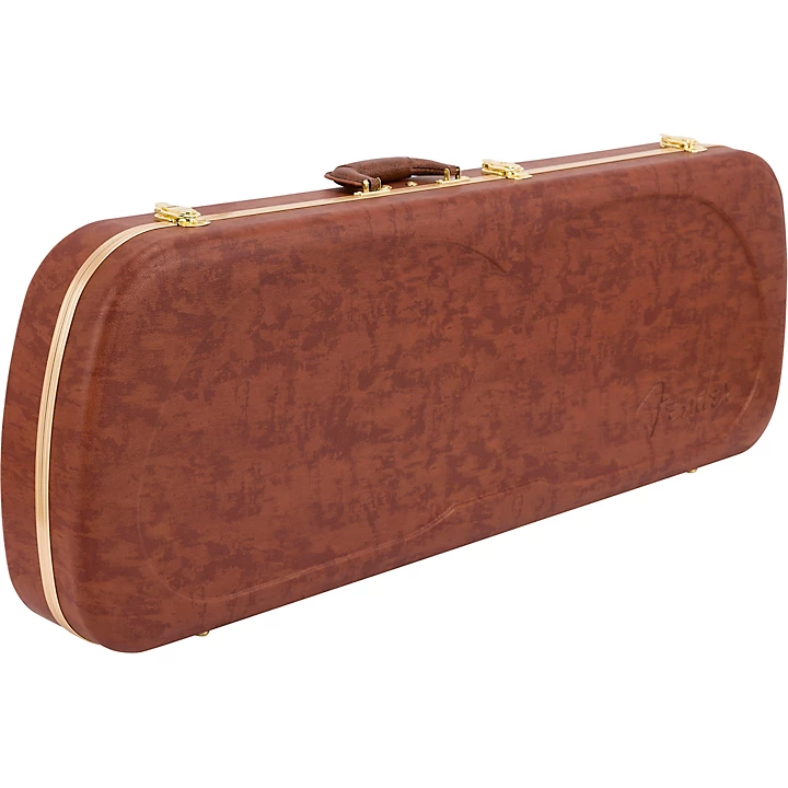 Fender Jazzmaster Jaguar Electric Guitar Eyeglass Case Brown