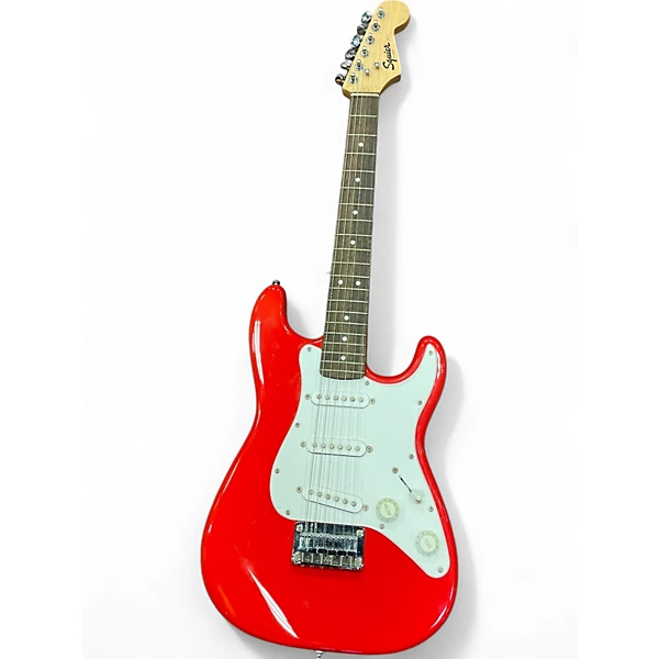 Used Squier Mini Affinity Stratocaster Dakota Red Electric Guitar