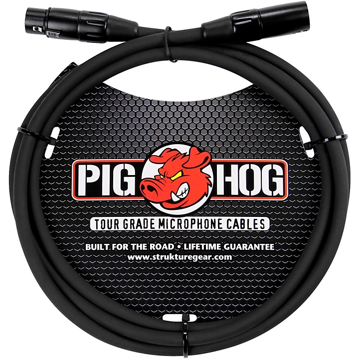 Microphone Cable 8mm XLRM to XLRF 30 ft