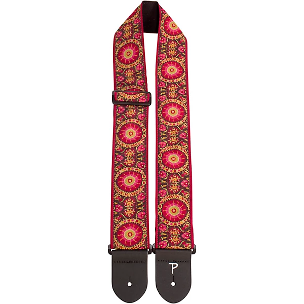 25 Inch Mandala Jacquard Burgundy 25 in