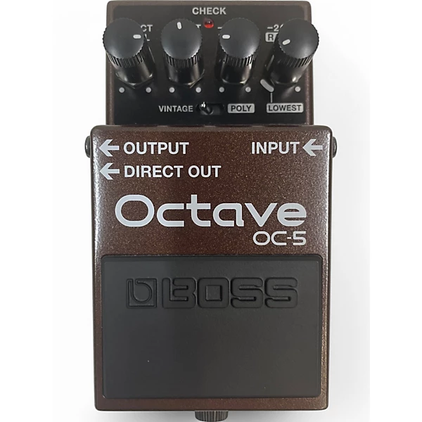 Used BOSS OC 5 Effect Pedal
