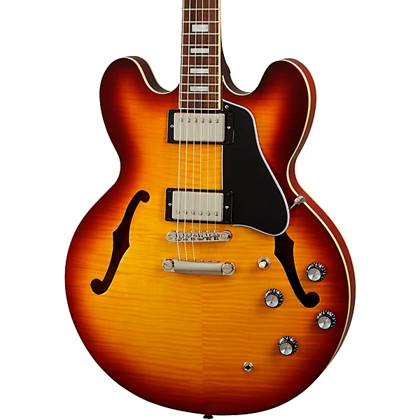 ES 335 Figured Semi Hollow Electric Guitar Raspberry Tea Burst