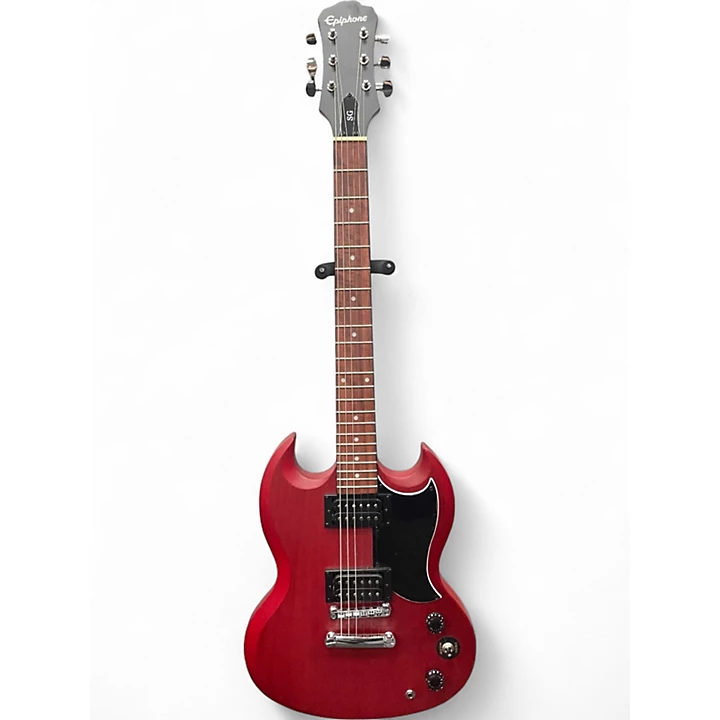 Used Epiphone SG Standard Cherry Solid Body Electric Guitar