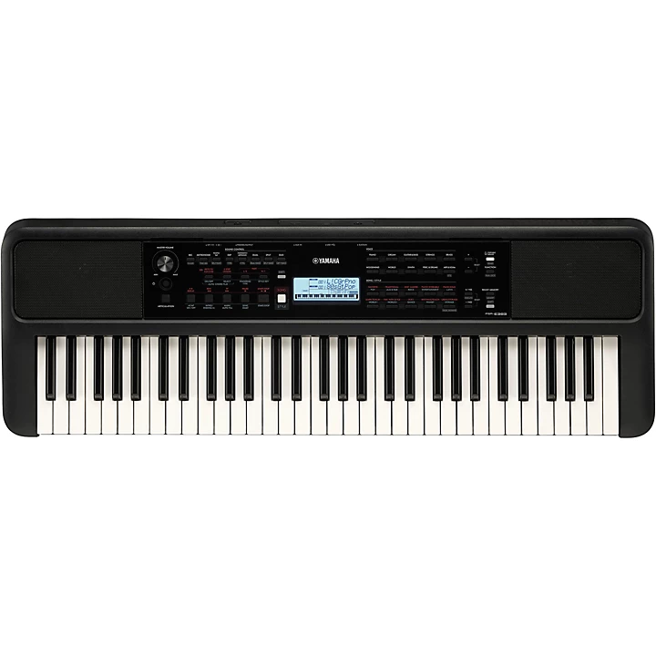 PSRE383 61 Key Portable Keyboard With Power Adapter
