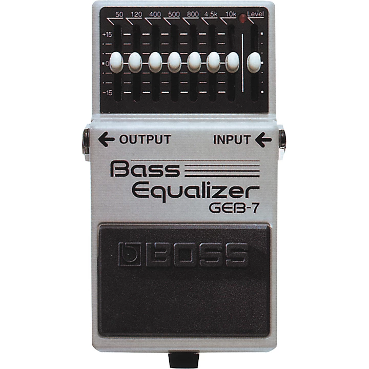 BOSS GEB 7 Bass Equalizer Pedal Level 1