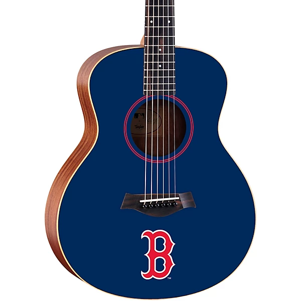 GS Mini MLB Boston Red Sox Acoustic Guitar Graphic