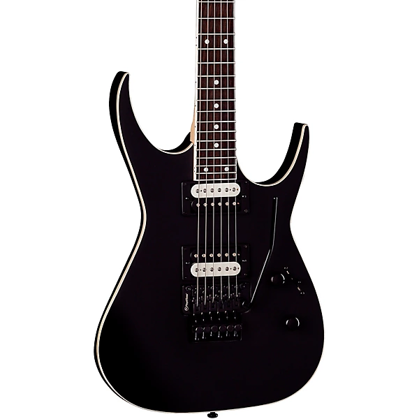 Exile X With Floyd Rose Electric Guitar Black Satin