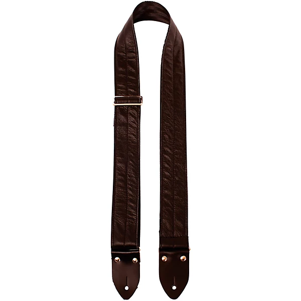 2 Leather Seatbelt Guitar Strap Black Black Black 39 to 58 in