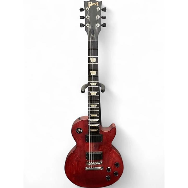 Gibson Used 2013 Gibson LPJ Worn Cherry Solid Body Electric Guitar.gc