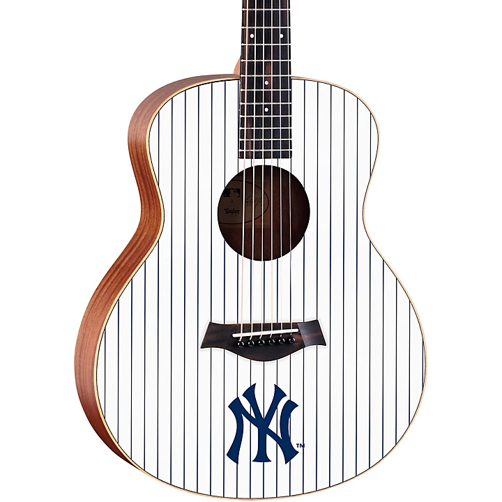 Taylor x MLB GS Mini Acoustic Guitar New York Yankees Graphic