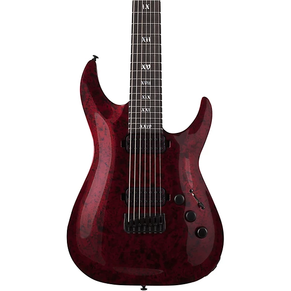 C 7 Apocalypse 7 String Electric Guitar Red Reign