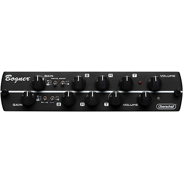Bogner Uberschall 2 Channel Tube Preamp Module Black