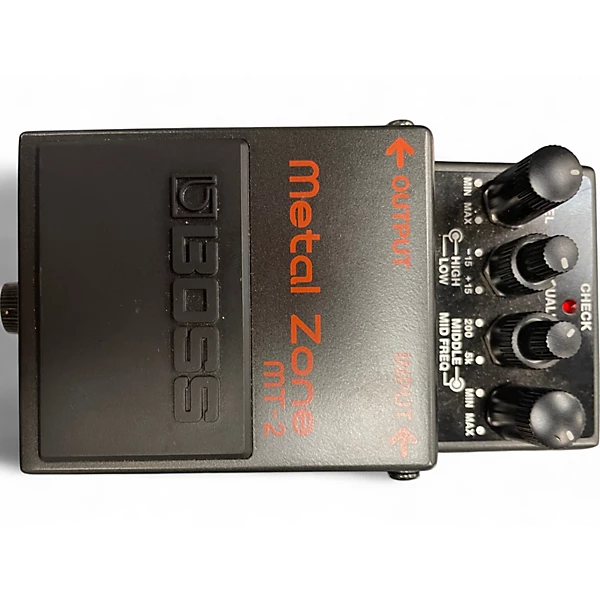 Used BOSS MT2W Metal Zone Waza Craft Effect Pedal