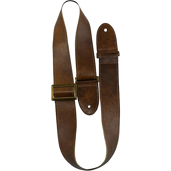 Garment Leather Classy Line Guitar Strap Chestnut 2 in