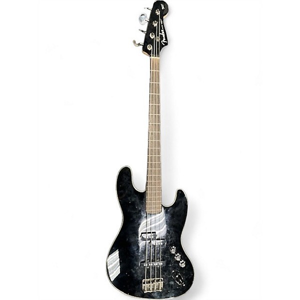Fender Used Fender Aerodyne Jazz Bass Black Electric Bass Guitar.gc