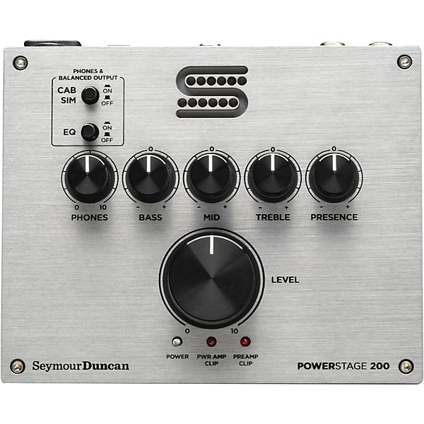 Power Stage 200 Pedal Amp Silver