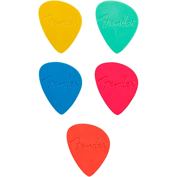 Offset Guitar Picks Multicolor Medium 5 Pack